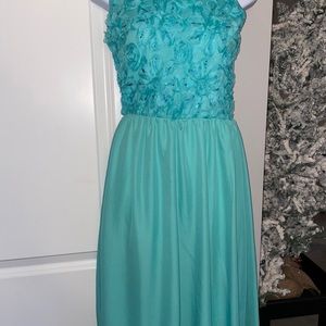 Girls dress 14 Maya Fashion turquoise